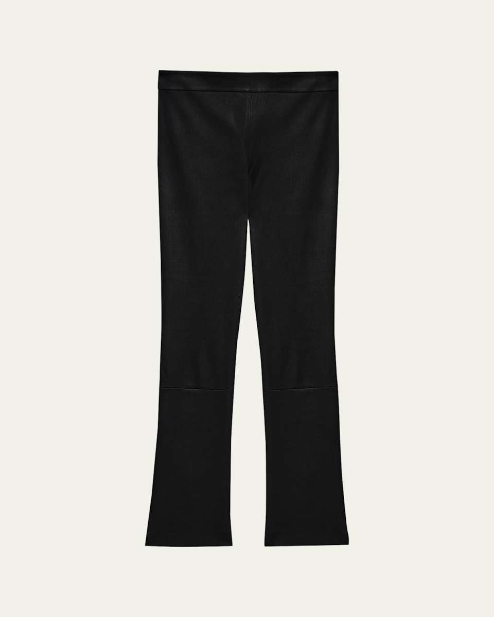 Urban Leather Slim Kick Pants
